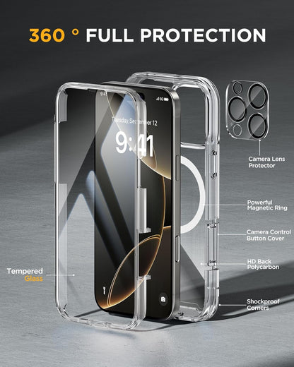iPhone 16 Pro Series 360° Protection Case