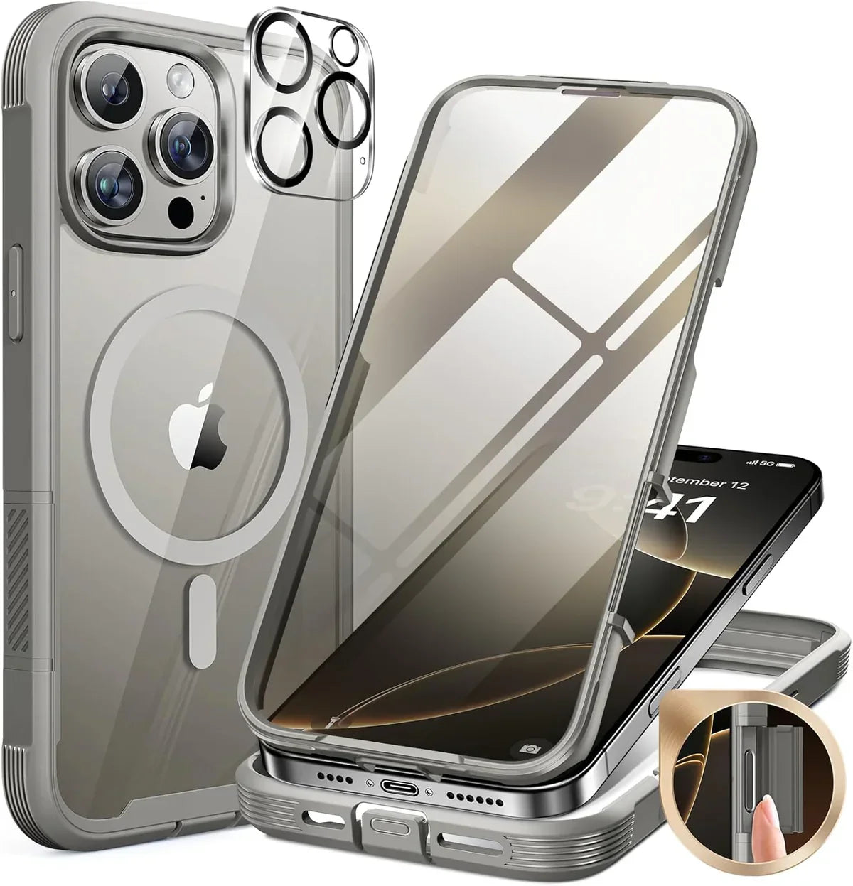 iPhone 16 Pro Series 360° Protection Case